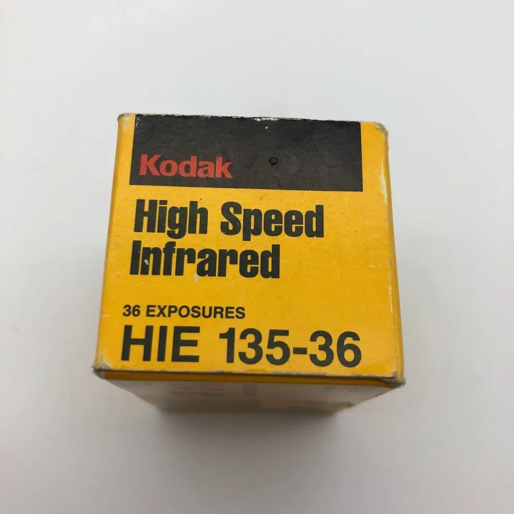 Kodak High Speed Infrared Film HIE 135-36 Exp 1998 36 Exposures 2-Pack NEW